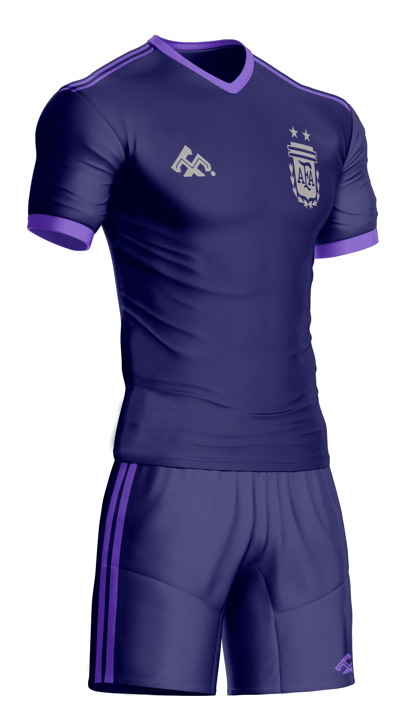 Argentina Campeón #509  (Marino con morado)
